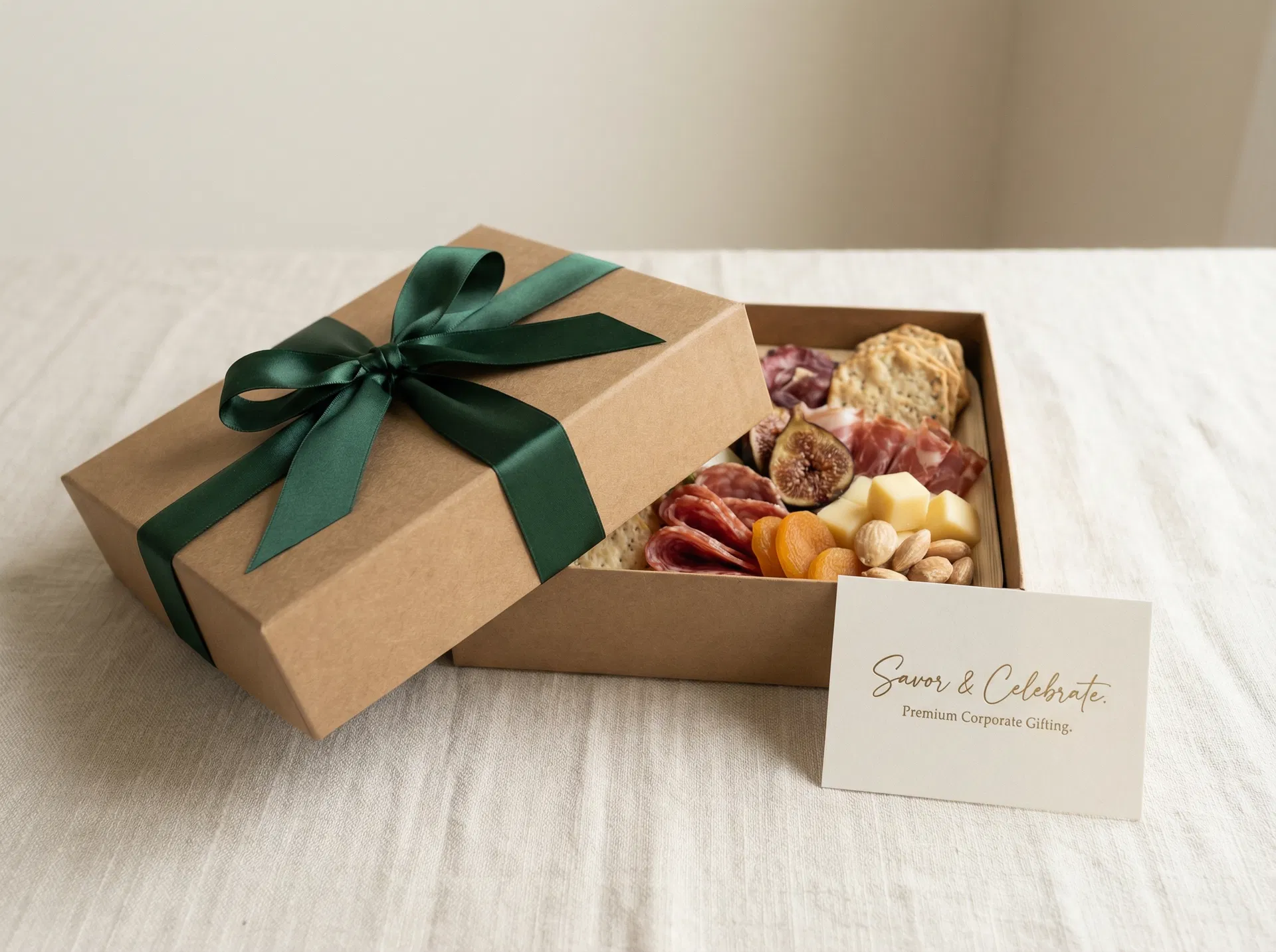 Premium charcuterie gift box with curated meats and cheeses — East Valley Arizona